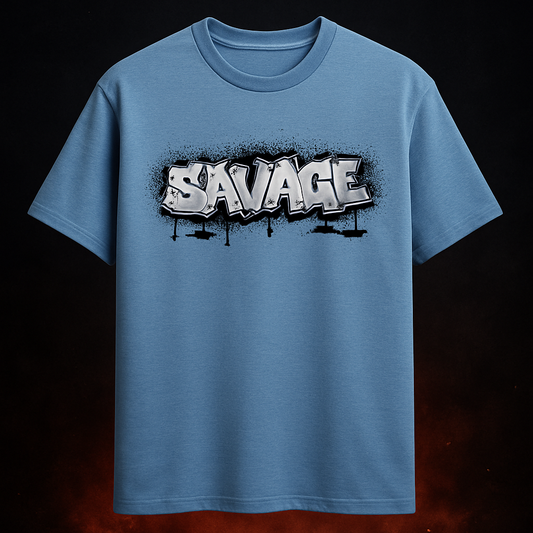 Savage Graffiti Art Shirt